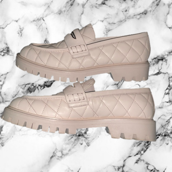 Aldo Miska Loafer Cream Size 8.5 - Picture 3 of 6